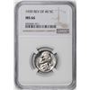 Image 1 : 1939 Reverse of 1940 Jefferson Nickel Coin NGC MS66