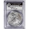 Image 1 : 2011-W $1 American Silver Eagle Coin PCGS MS70 John Mercanti Signature