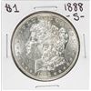 Image 1 : 1888-S $1 Morgan Silver Dollar Coin