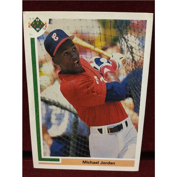 Michael Jordan Baseball Card