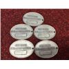 Image 2 : RARE: Group of German WW2 ID Tags