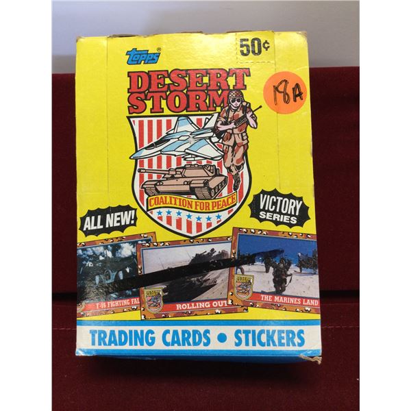 Complete set of Desert Storm Cards