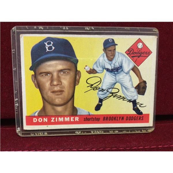Early Don Zimmer Baseball Card