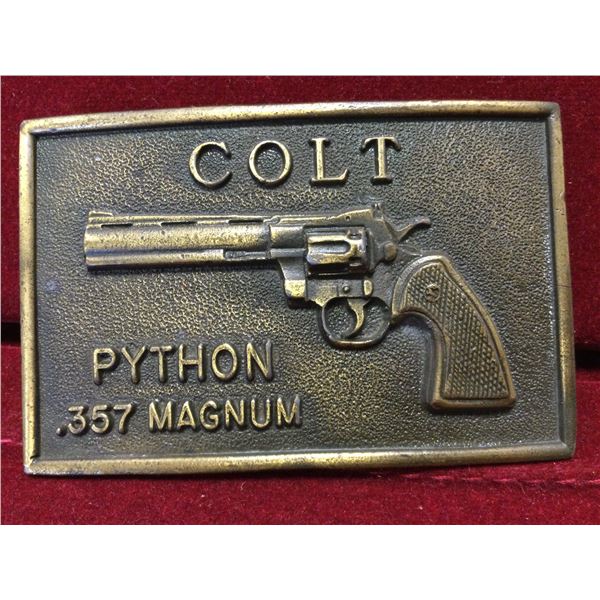 Colt Python Belt Buckle
