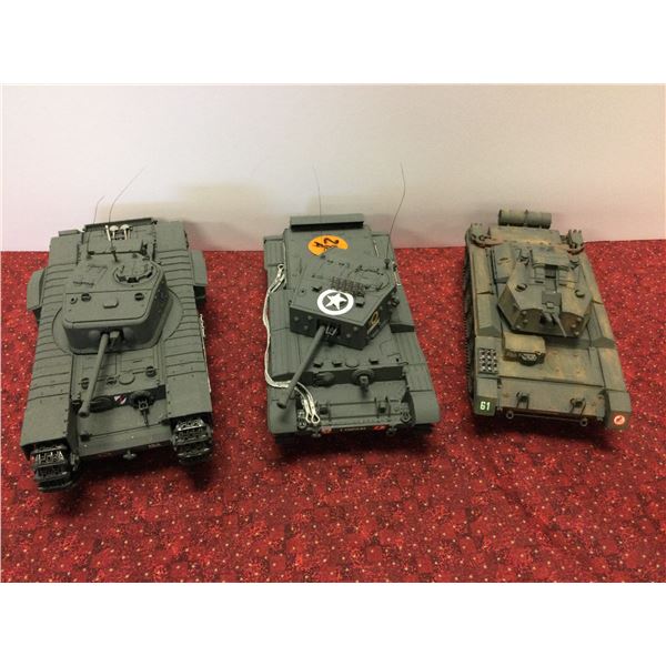 Great Vintage Model Tank Collection