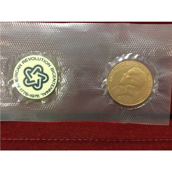 1975 Bicentennial 1st Day Cover & Coin