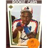 Image 1 : Autographed Randel White Rookie Baseball Card