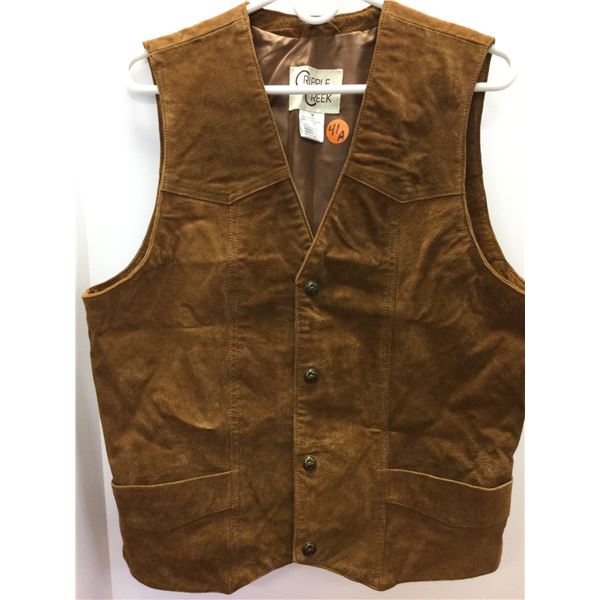 Cripple Creek Western Leather Vest
