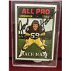 Image 1 : Autographed Jack Ham "Steelers" Football Card