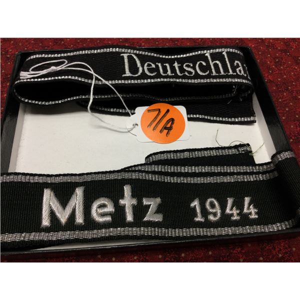 Lot of 2 German Arm Bands