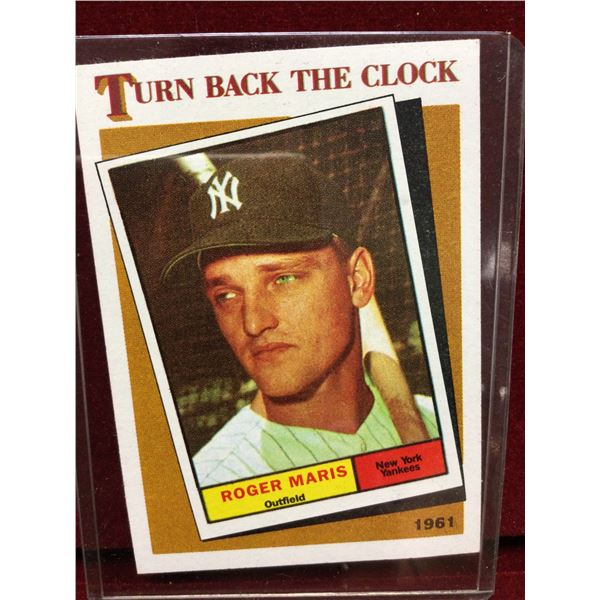 1961 TOPPS Roger Maris Baseball Card