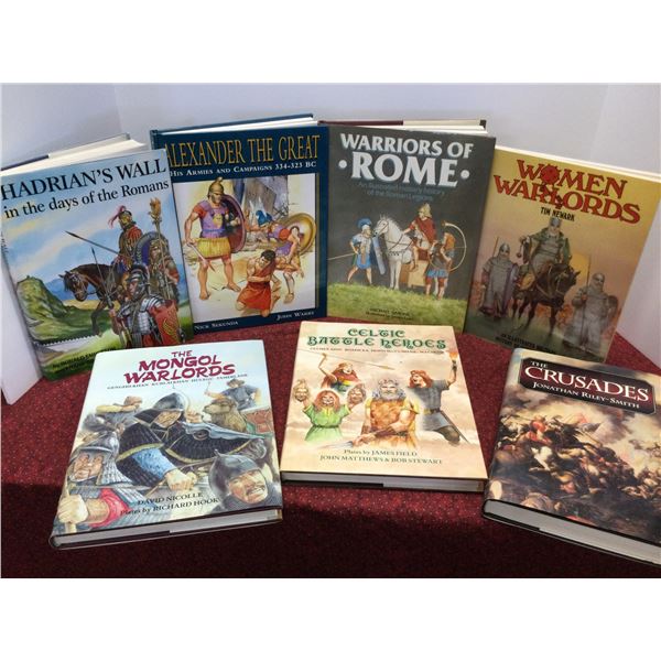 Collection of Medieval Warriors and Crusades Books