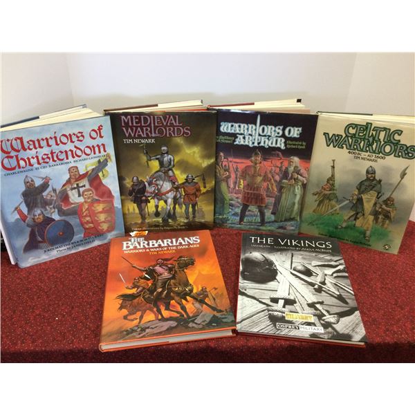 Collection of Medieval Warriors and Crusades Books