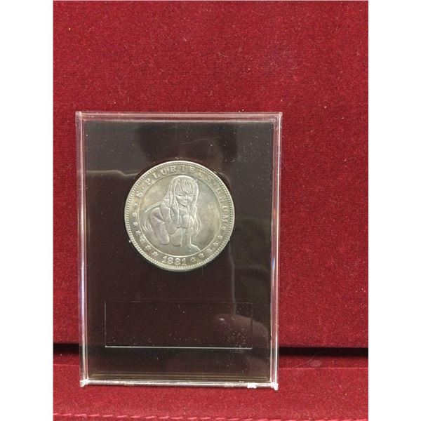 RARE 1881 Carson City Hobo Dollar