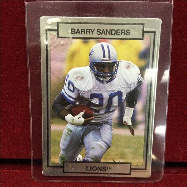 Barry Sanders Football Card