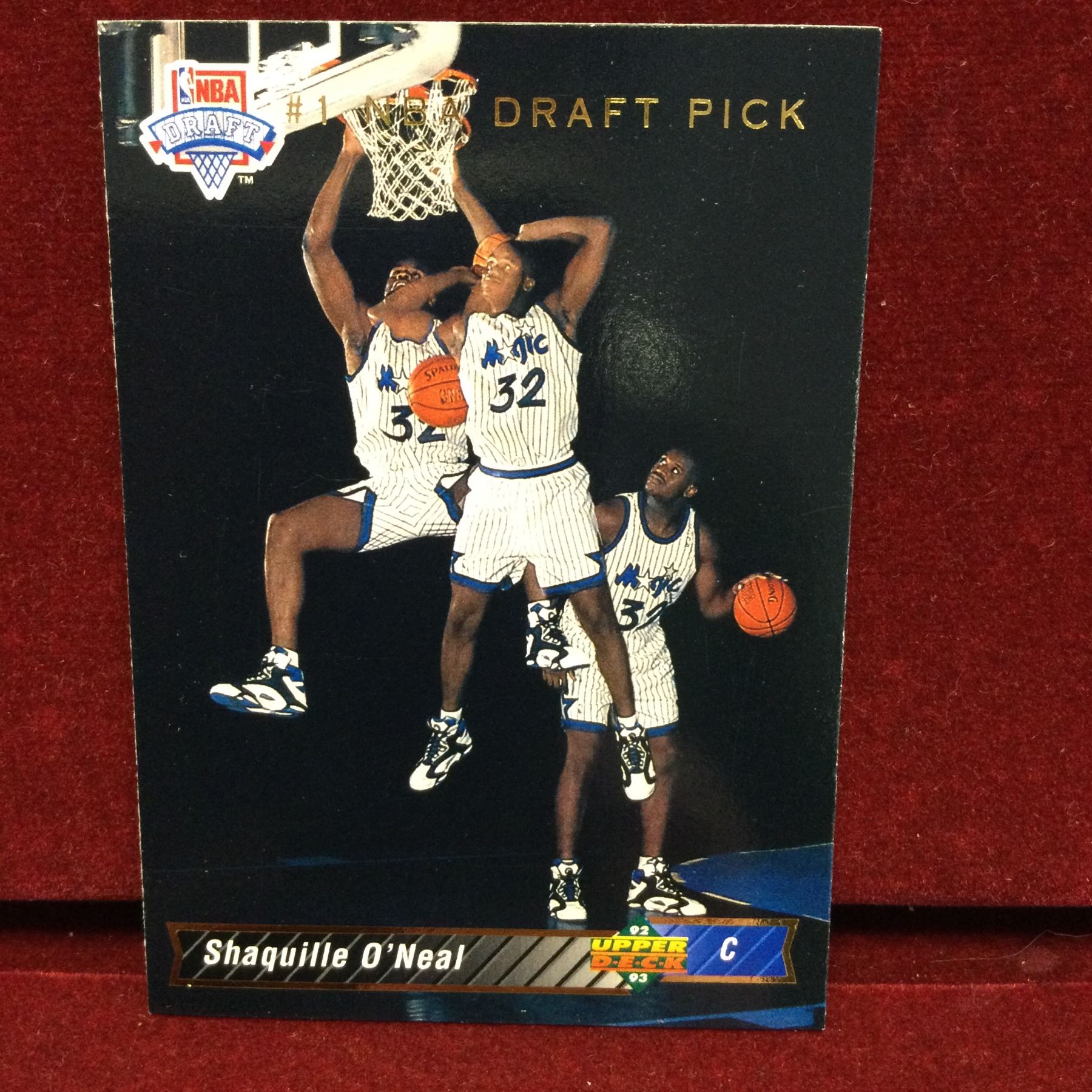RARE 1993 Shaquille O'neal Basketball Card RARE 1993 Shaquille O'neal Basketball Card