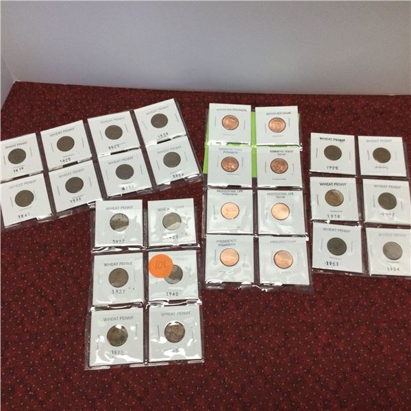 Attic Found Early Penny Collection