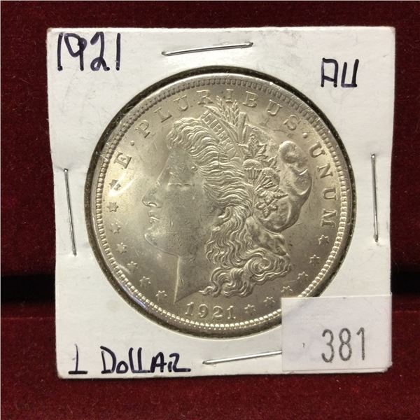 1921 US Morgan Silver Dollar