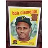 Image 1 : Scarce Bob Clemente Baseball card