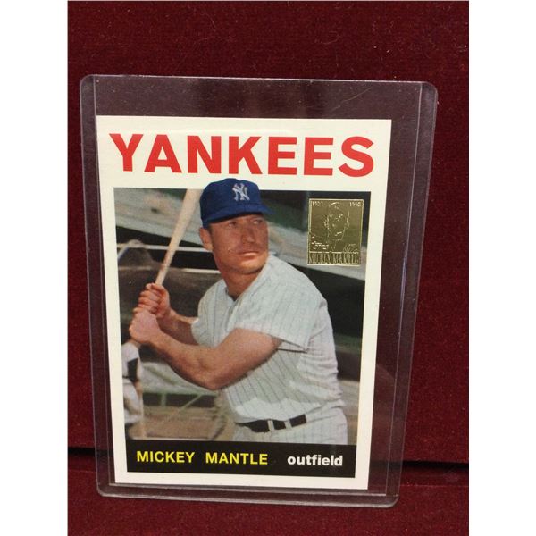 Mickey Mantle Baseball Card