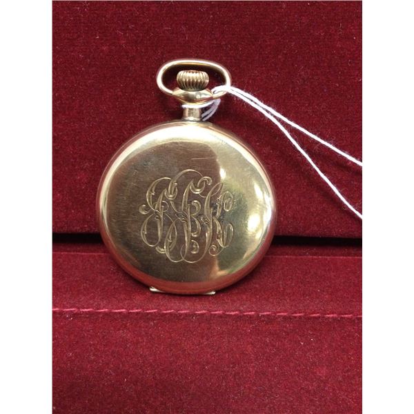 Men's 1900's Gold Elgin Pocket Watch