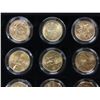 Image 2 : Beautiful 24Kt US Commemorative Quarter Set
