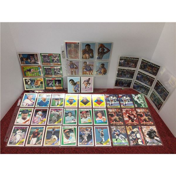 Baseball, Football & Basketball Card Collection