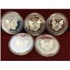 Image 2 : 5 Proof .999 Silver 1 Oz. Eagles