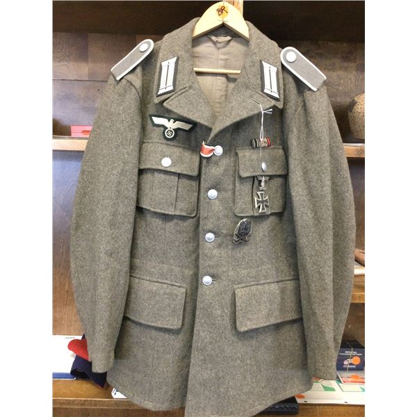 WW2 German Coat w/Medals