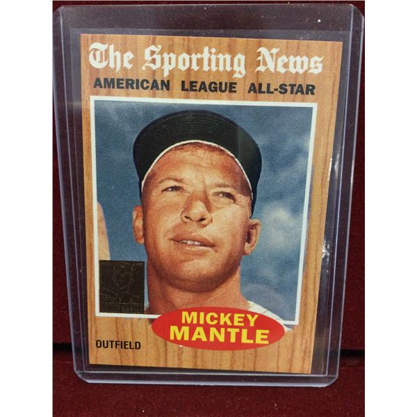 Mickey Mantle Baseball Card
