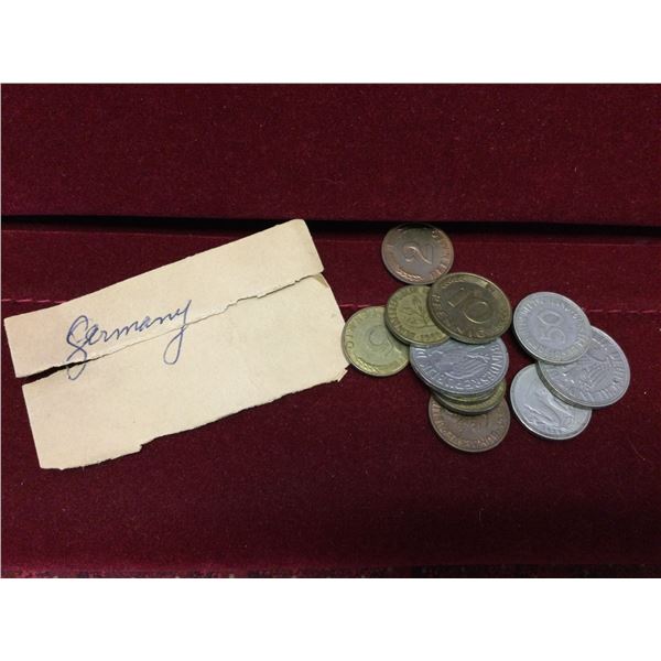 Attic Found Foreign Coin Lot