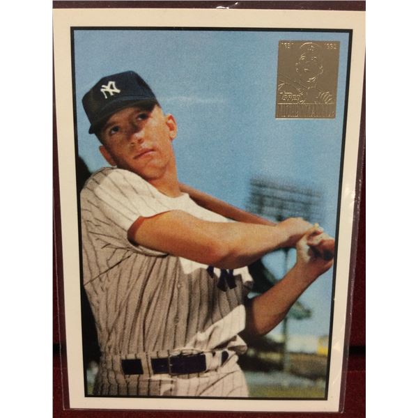 Mickey Mantle Baseball Card