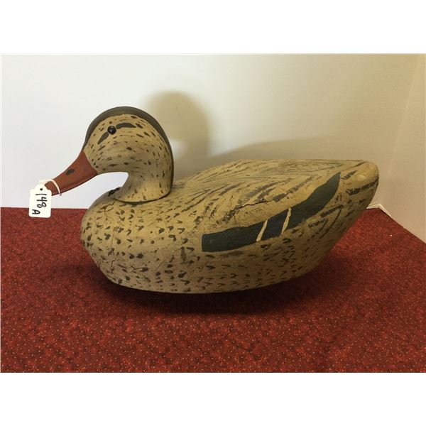 Antique Cork Duck Decoy