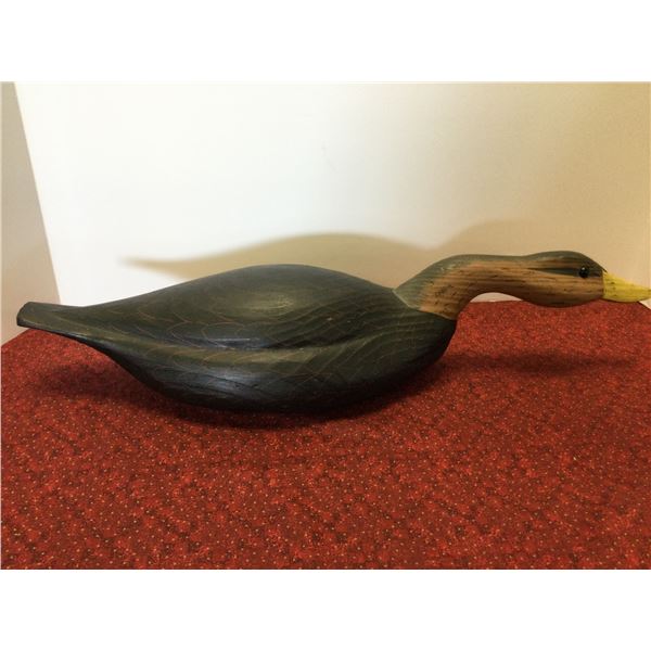 Old Handmade Duck Decoy