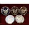 Image 2 : 5 1oz. .999 Silver Eagles