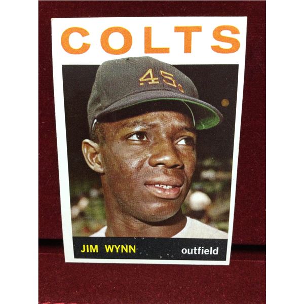 Scarce Jim Wynn Baseball Card