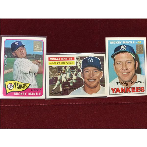3 Great Baseball Cards