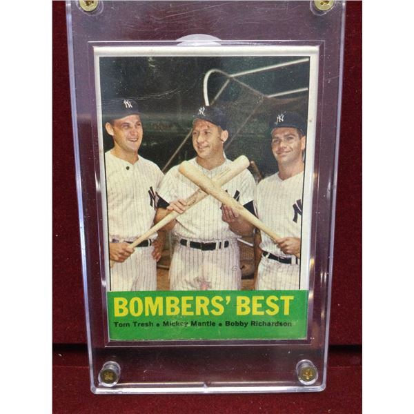 Bomber's Best Baseball Card