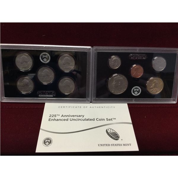 225th US Silver Anniversary Set