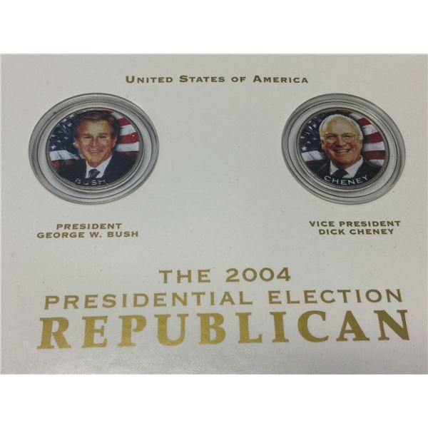 2004 Presidential Republication Election Coins