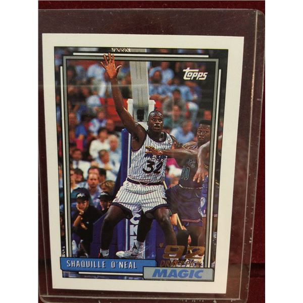 Rare: Shaquille O'neal Rookie Card