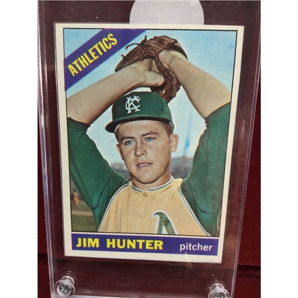 Jim Hunter Baseball Card
