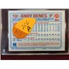 Image 2 : Autographed Andy Benes Baseball Card