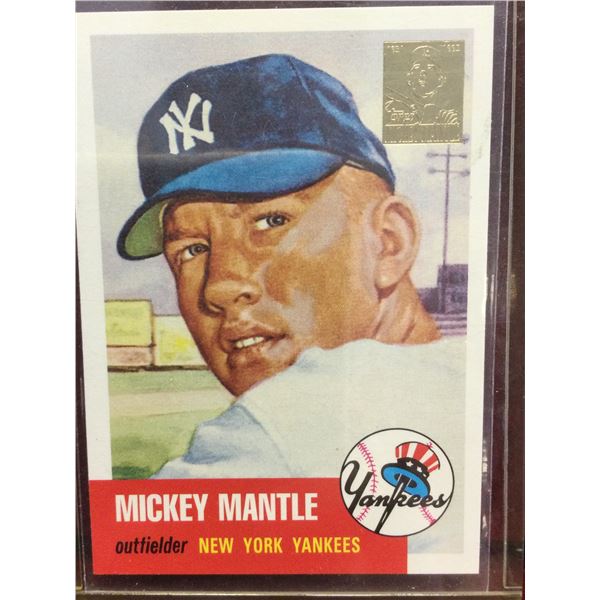 Mickey Mantle Baseball Card