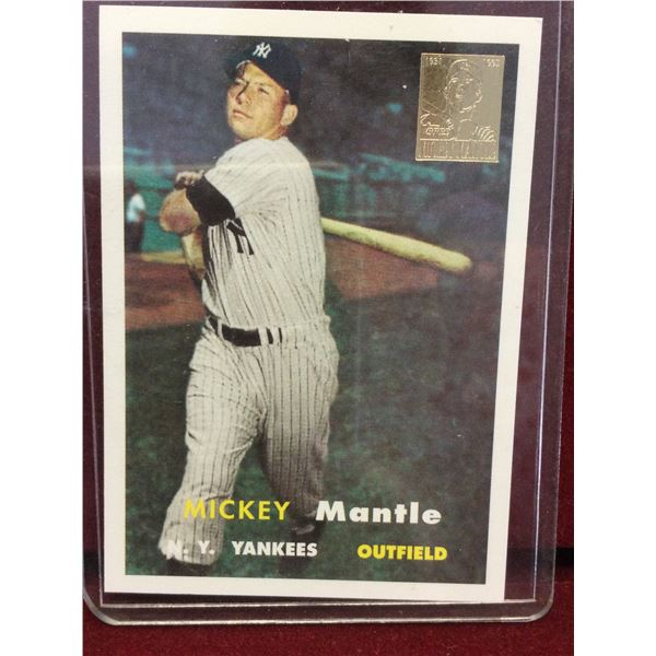 Mickey Mantle Baseball Card