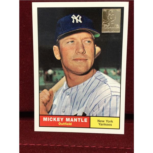 Mickey Mantle Baseball Card Mickey Mantle Baseball Card