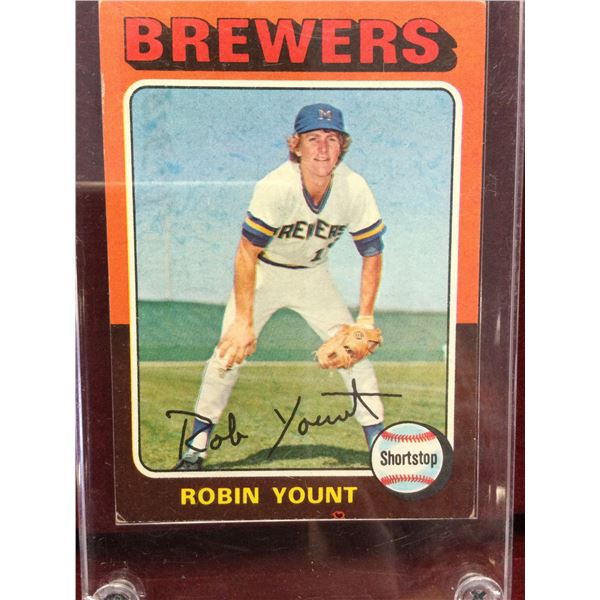 Robin Yount Baseball Card