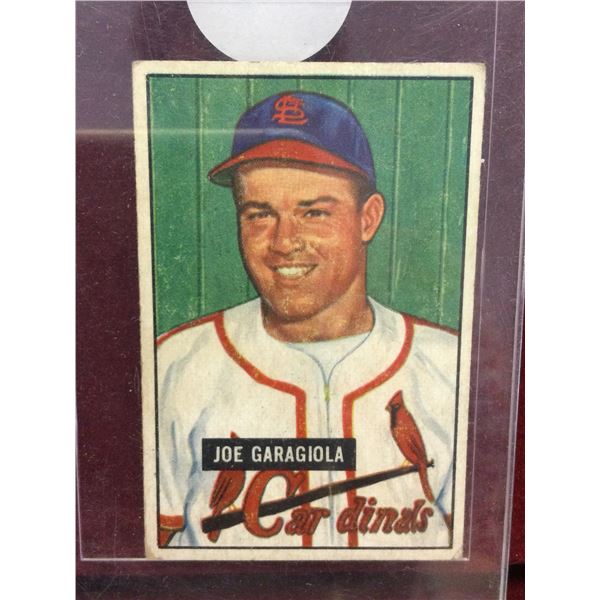Vintage Joe Garagiola Baseball Card