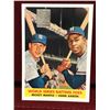 Image 1 : World Series Batting Foes Baseball Card