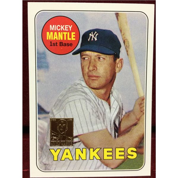 Mickey Mantle Baseball Card